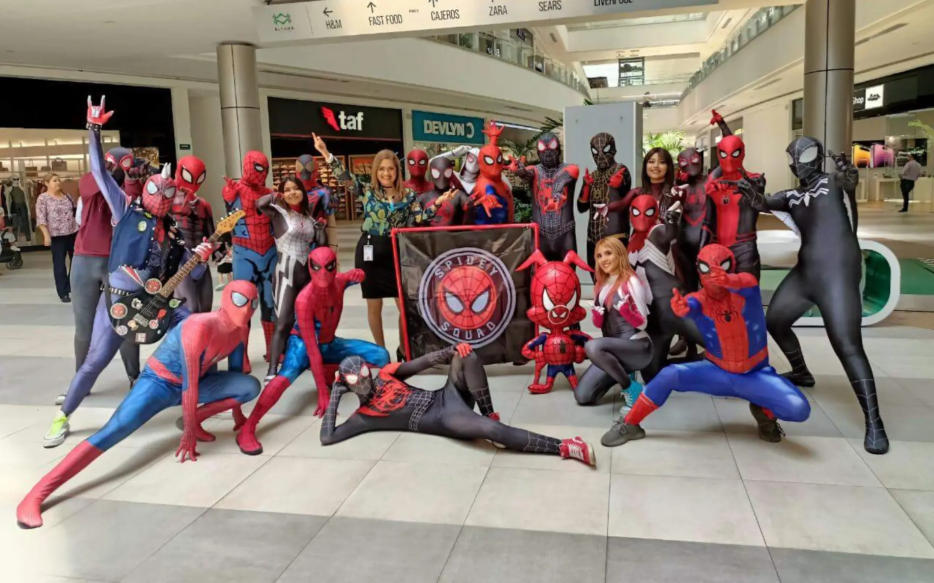 Llega Spiderman a Altama Tampico